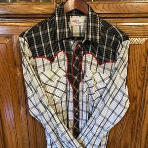 Vintage Kenny rogers western shirt